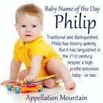 Philip: Baby Name of the Day