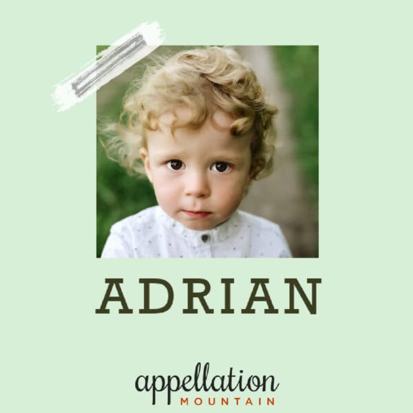 baby name Adrian