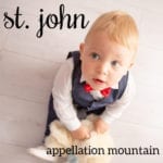 St. John: Baby Name of the Day
