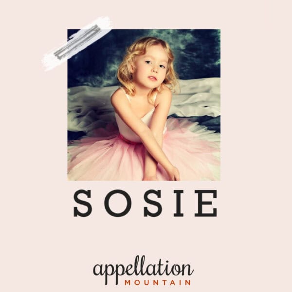 baby name Sosie