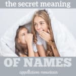 secret meaning of names
