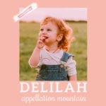 baby name Delilah