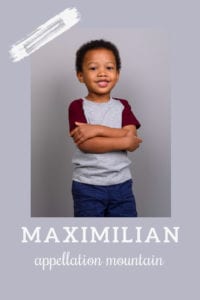 baby name Maximilian