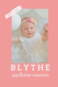 baby name Blythe