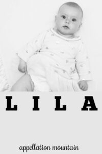 girl name Lila