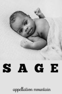 baby name Sage