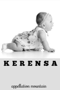 baby name Kerensa