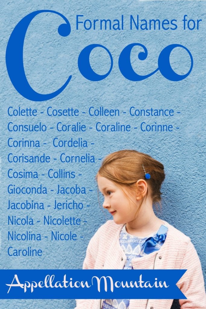 Formal Names for Coco