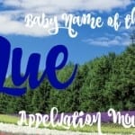 Blue: Baby Name of the Day