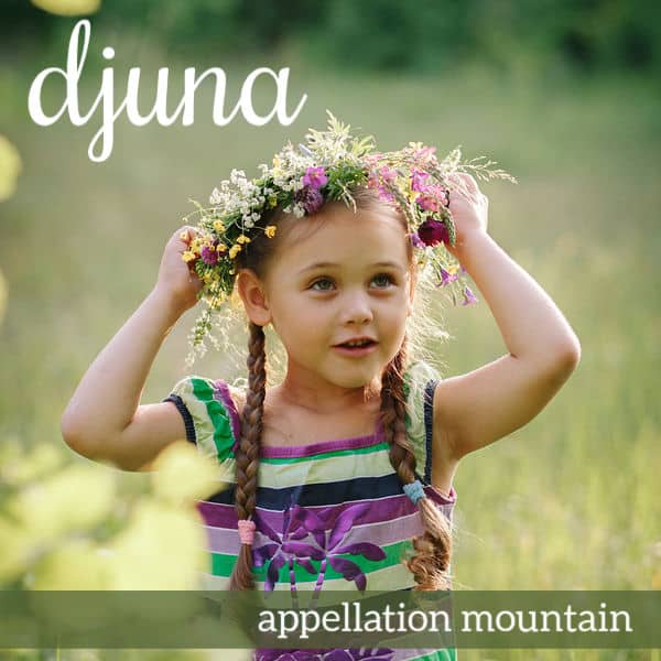 Djuna: Baby Name of the Day