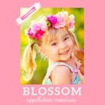 Baby Name Blossom: Energetic and Floral