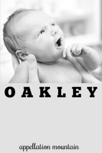 baby name Oakley