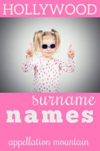 Hollywood surname names