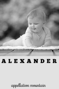 baby name Alexander