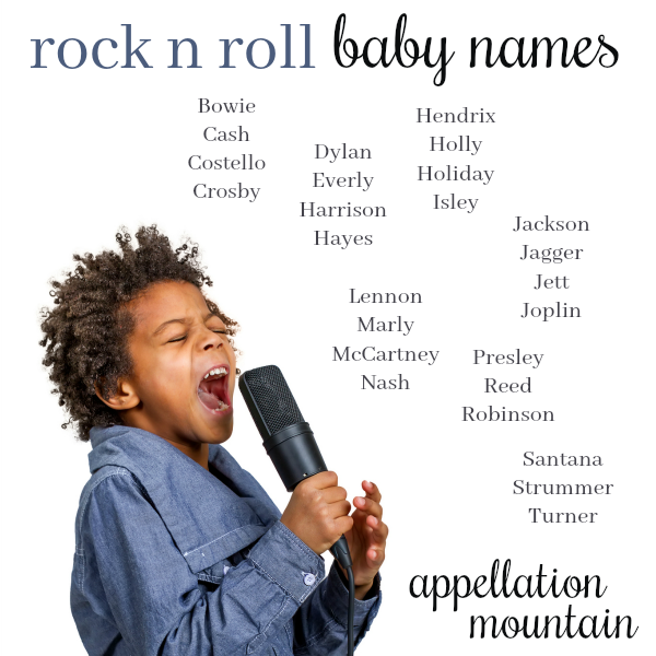 Rock Star Baby Names