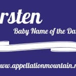Carsten: Baby Name of the Day
