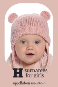 H surnames for girls