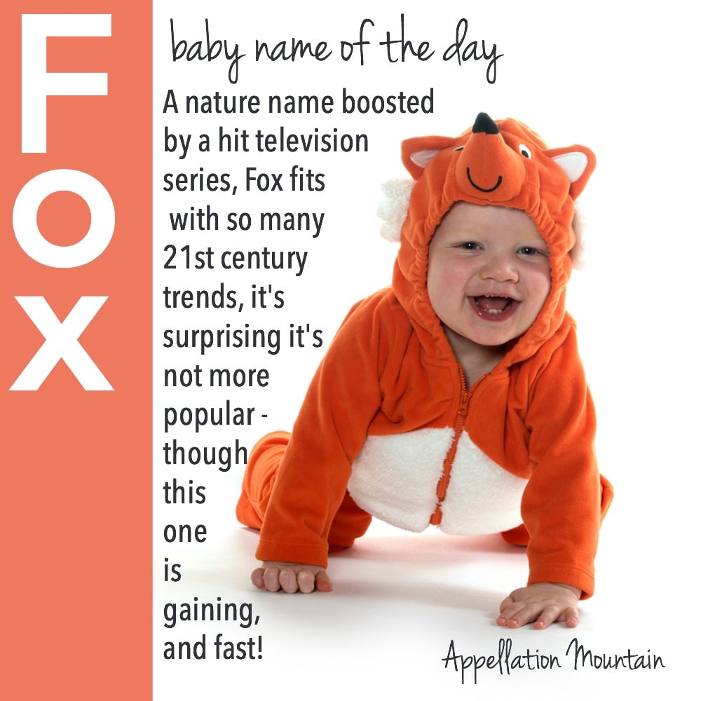 Fox: Baby Name of the Day