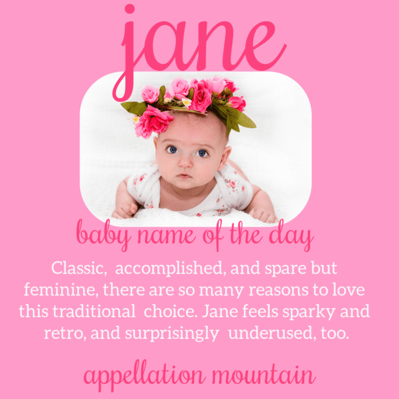 baby name Jane