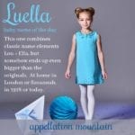 Luella: Baby Name of the Day