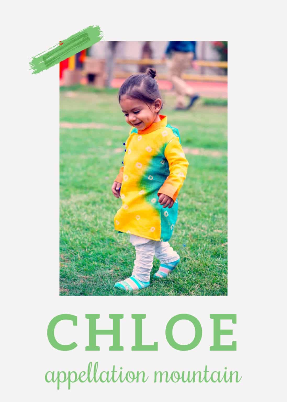 Baby Name Chloe: Hopeful and Timeless - Appellation Mountain