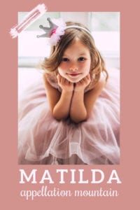 baby name Matilda