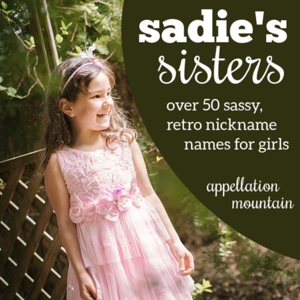 old fashioned nickname names for girls