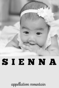 baby name Sienna