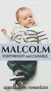 baby name Malcolm