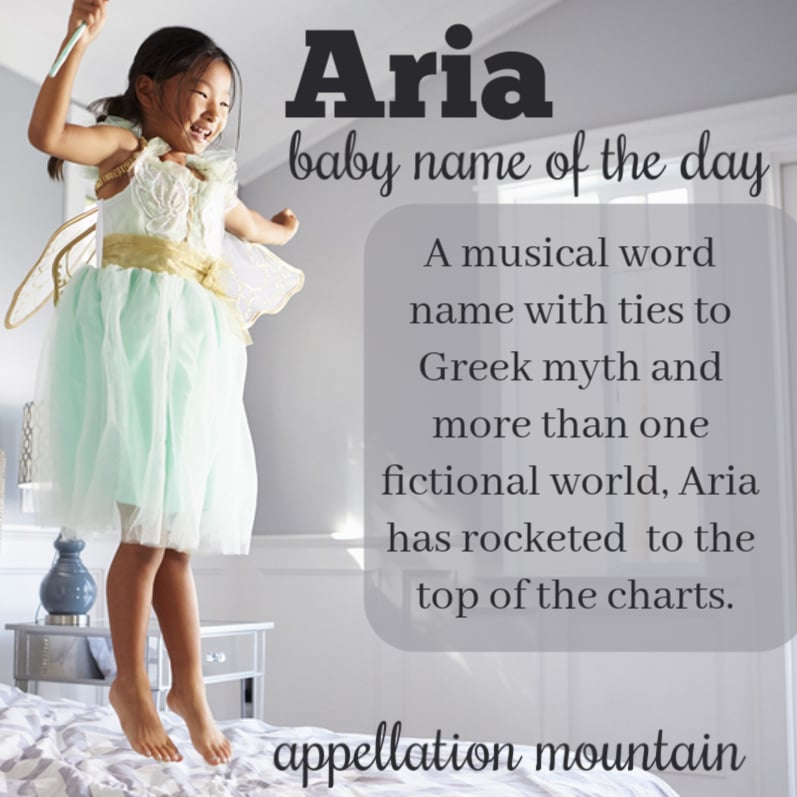 Aria: Baby Name of the Day