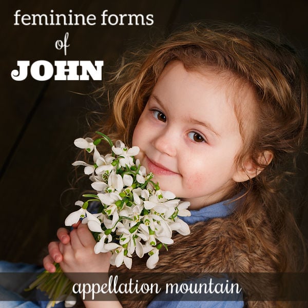 Feminine forms of John