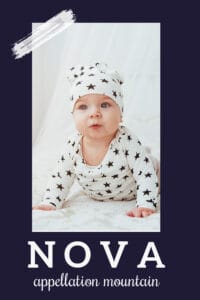 baby name Nova