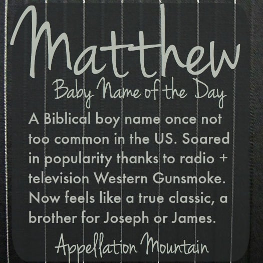 Matthew