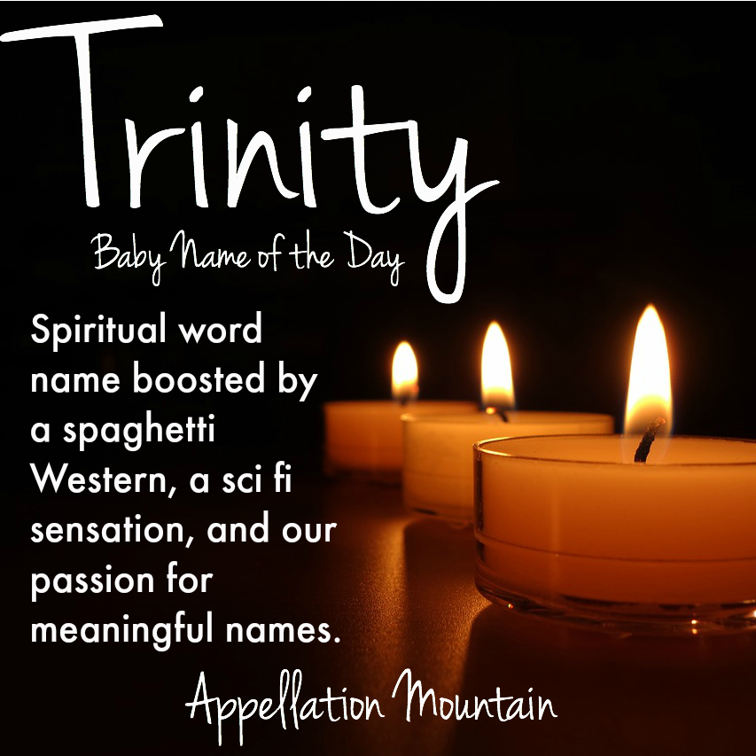 Origin of the word trinity