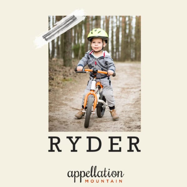 baby name Ryder