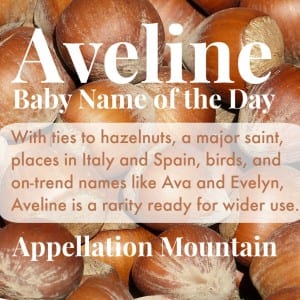 Aveline: Baby Name of the Day