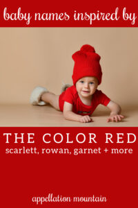 red baby names