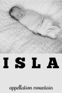 baby name Isla