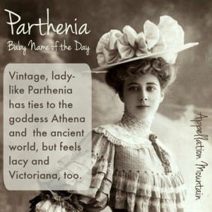 Parthenia: Baby Name of the Day