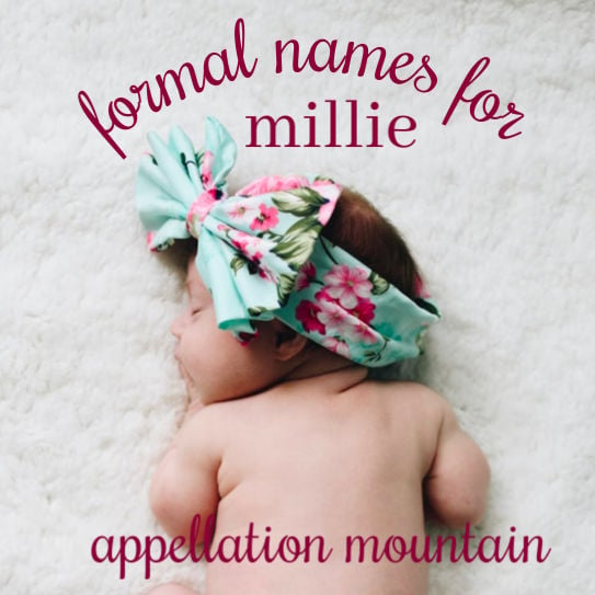 Formal Names for Millie