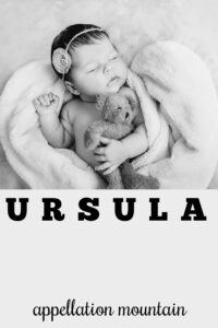 baby name Ursula