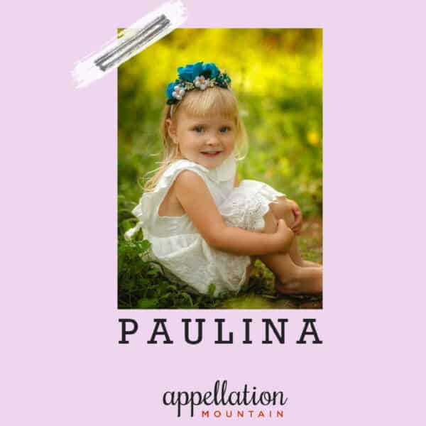 baby name Paulina