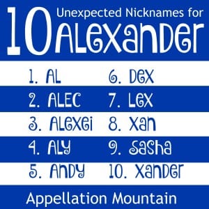 10 Unexpected Nicknames for Alexander Appellation Mountain