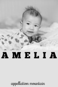 Baby Name Amelia