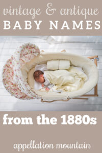 1880s baby names