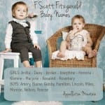 F Scott Fitzgerald Baby Names: Jordan and Blaine