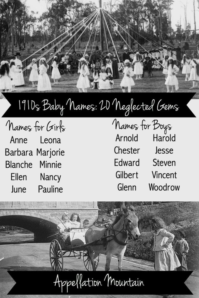 1910s Baby Names