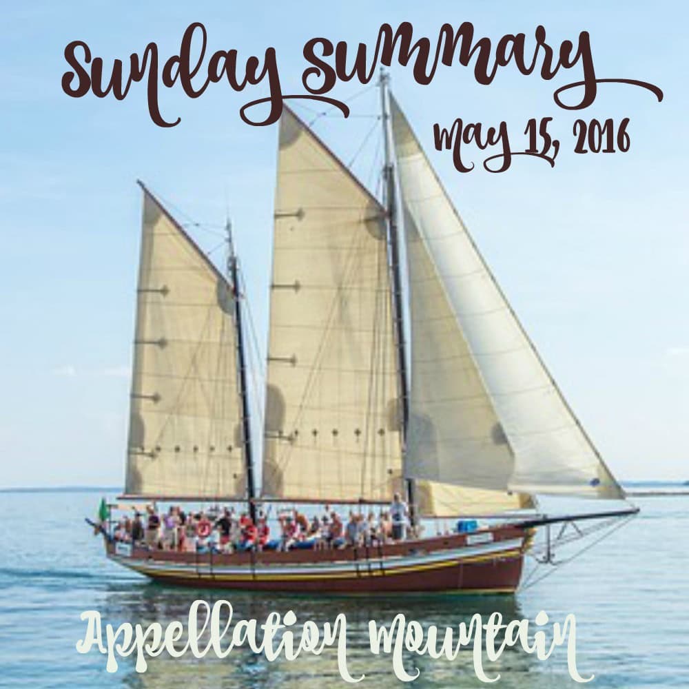 Sunday Summary 5.15.16