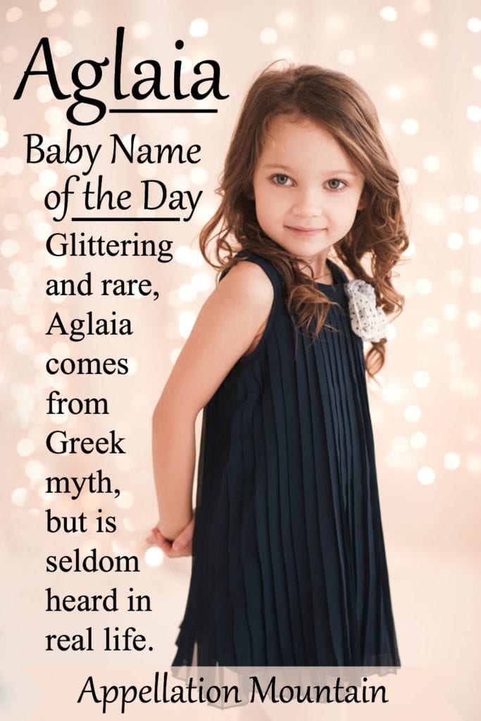 Aglaia: Baby Name of the Day