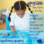 Magritte: Baby Name of the Day